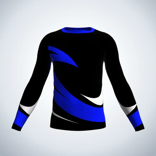 Blue Swoosh
