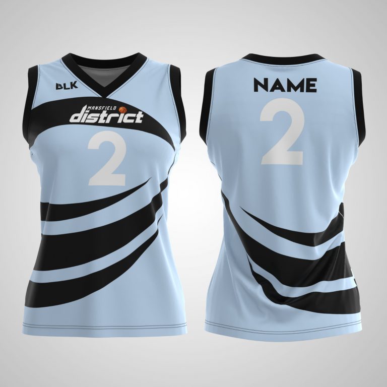 Sublimated Women's Basketball Jersey Top for Girls Basketball Teams