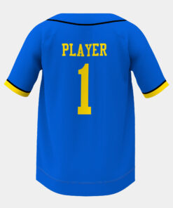 Men's Baseball Jersey with Piping